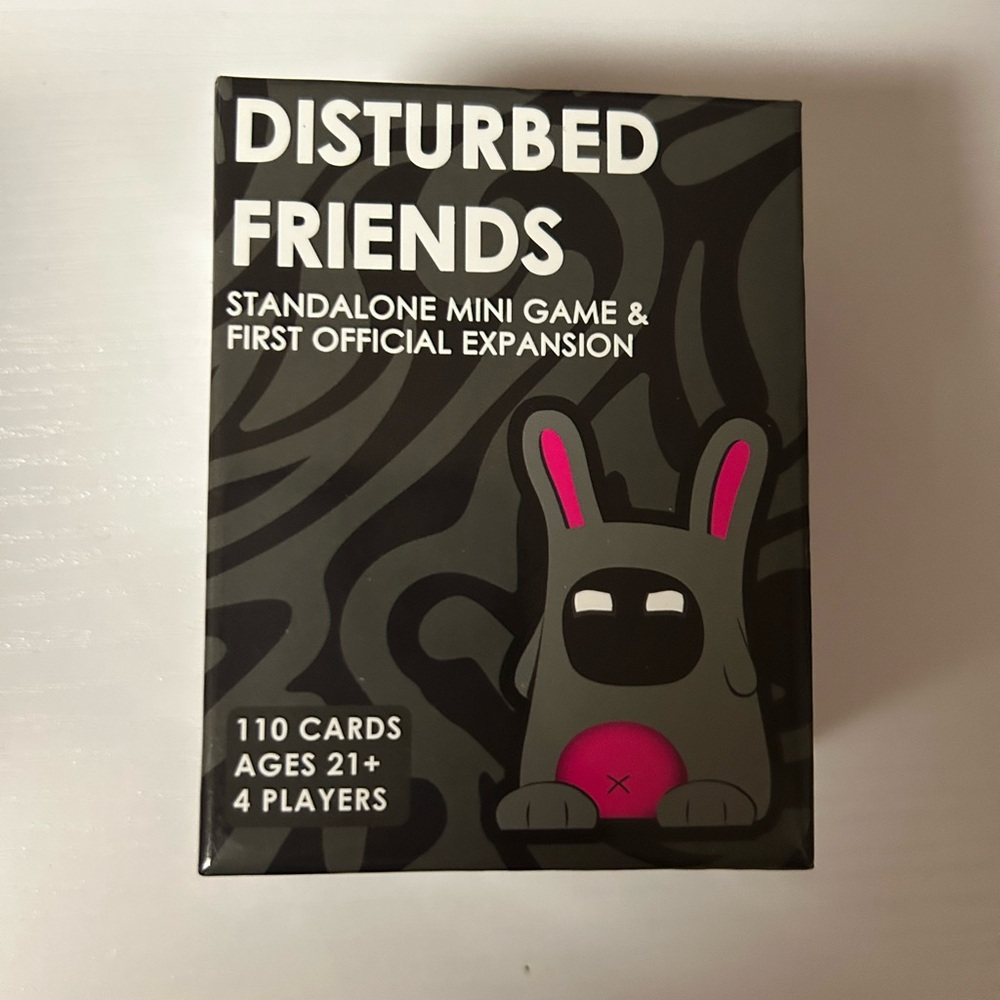 Disturbed Friends Card Game Expansion